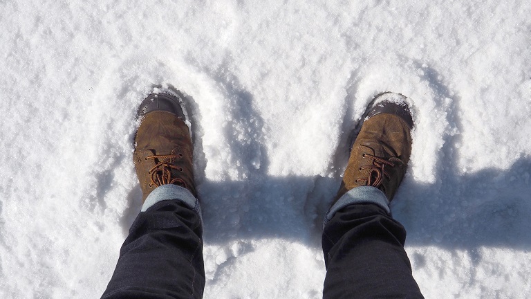 How To Walk On Ice Without Slipping