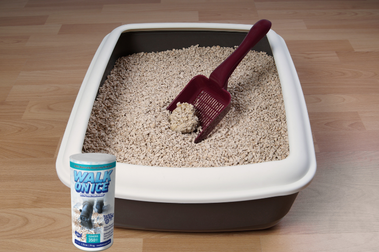 easy clean cat litter